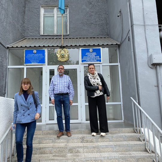Prie Karagandos valstybės archyvo